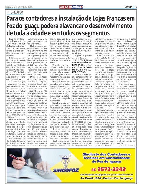 GAZETA DIARIO 581