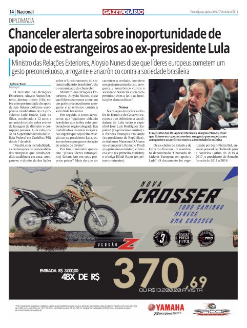 GAZETA DIARIO 581