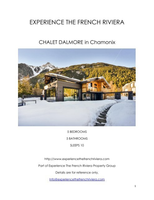 Chalet Dalmore - Chamonix