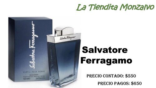 Catalogo de Perfumes de Hombre