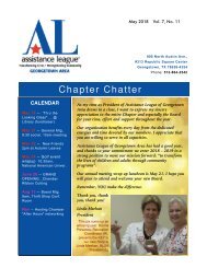 May'18 Chapter Chatter