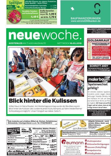 16.05.2018 NEUE WOCHE