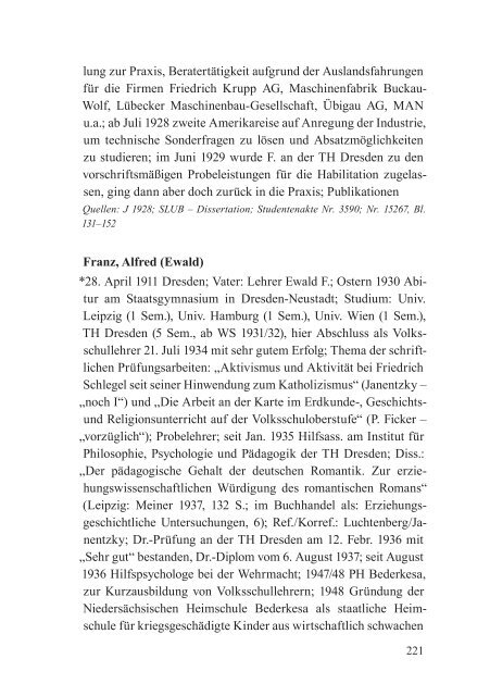 Biographisches Lexikon der frühen Promovenden der TU Dresden (1900-1945)