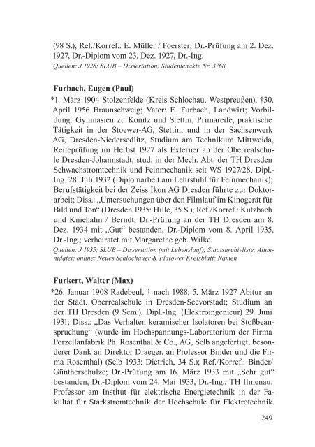 Biographisches Lexikon der frühen Promovenden der TU Dresden (1900-1945)