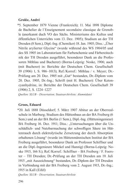 Biographisches Lexikon der frühen Promovenden der TU Dresden (1900-1945)