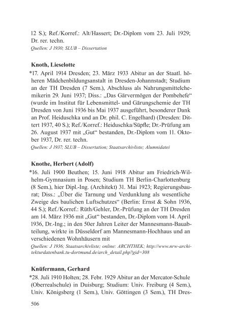 Biographisches Lexikon der frühen Promovenden der TU Dresden (1900-1945)