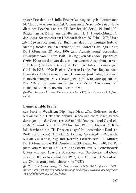 Biographisches Lexikon der frühen Promovenden der TU Dresden (1900-1945)
