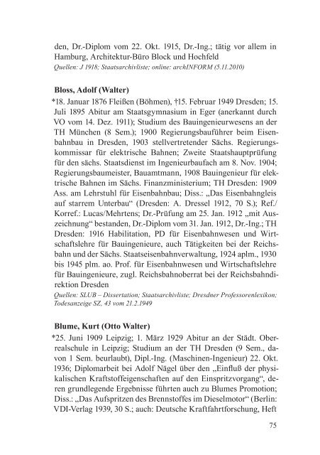 Biographisches Lexikon der frühen Promovenden der TU Dresden (1900-1945)