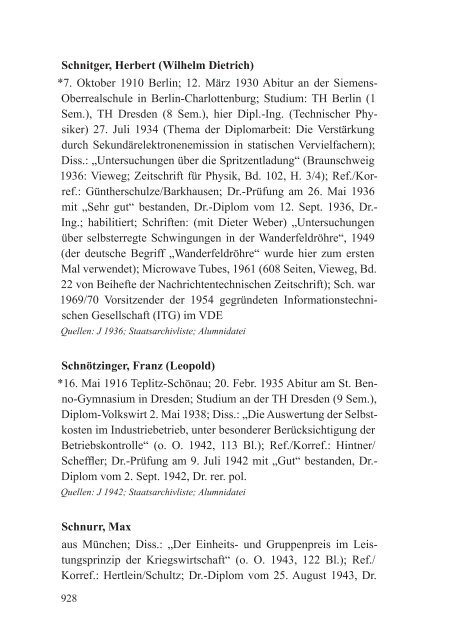 Biographisches Lexikon der frühen Promovenden der TU Dresden (1900-1945)