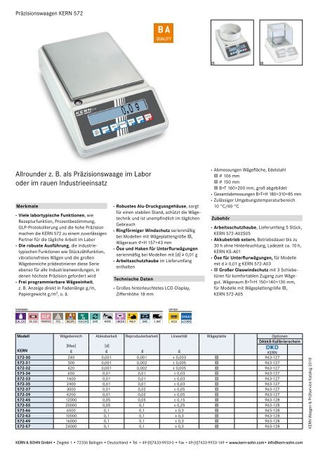 Praezisionswaagen-Laborwaage-572