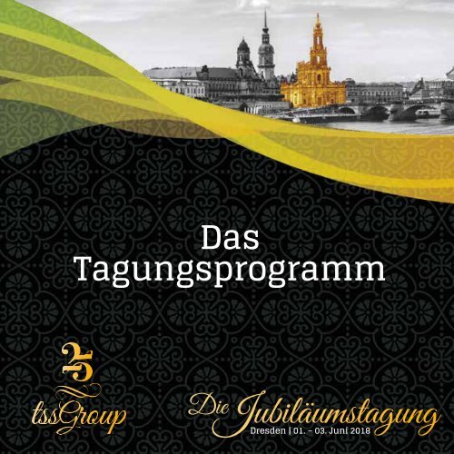 Tagungsbroschüre zur TSS GROUP-Jubiläumstagung 2018