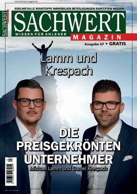 Sachwert Magazin Ausgabe 67, Mai 2018
