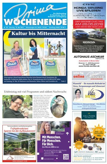 Prima Wochenende 20 2018