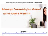  Malwarebytes Database Missing or Corrupt 1-800-644-5716