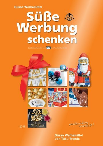 Süsse Werbemittel süsse Werbung Katalog 