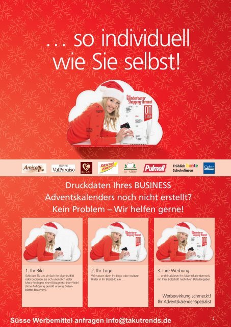 Süsse Werbemittel süsse Werbung Katalog 