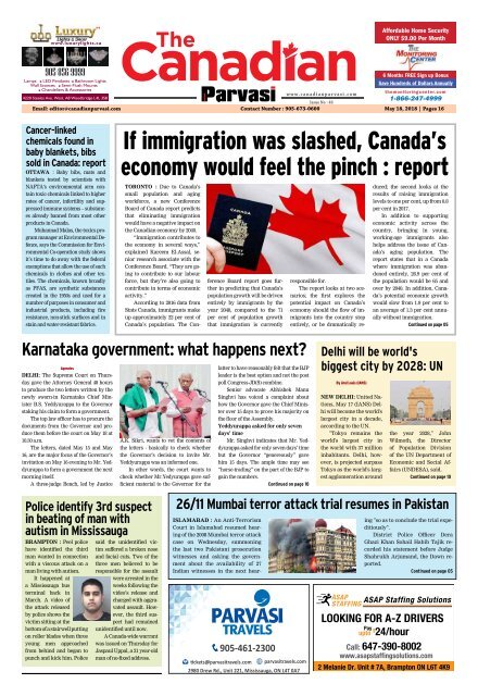 The Canadian Parvasi - Issue 46
