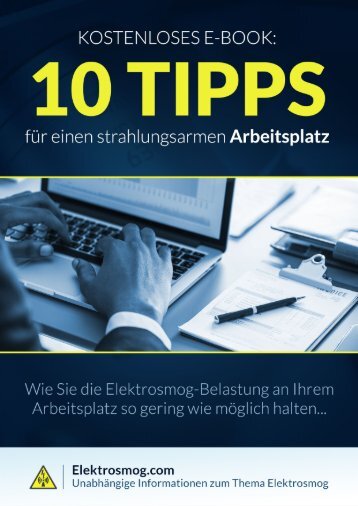 E-Book für einen Strahlungsarmen Arbeitsplatz