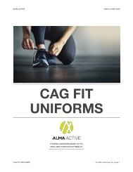 Catalogo CAG Fit - Alma Active