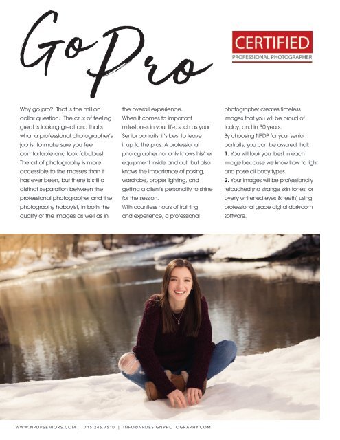 2019 NPDP Senior Magazine