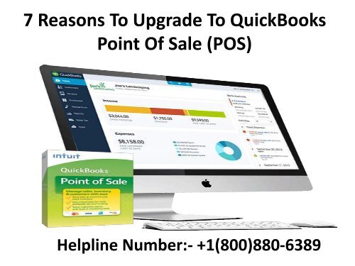 7 Reasons Why You Need To Upgrade to QuickBooks Point of Sale (POS)