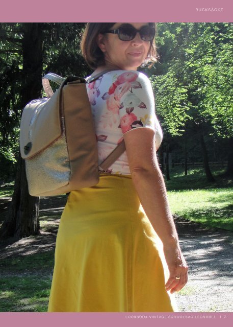 Lookbook Vintage Schoolbag Leonabel