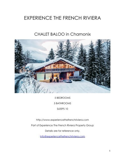 Chalet Baloo - Chamonix