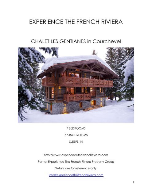 Chalet Les Gentianes - Courchevel
