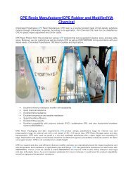 Chlorinated Polyvinyl Chloride CPVC Resin Manufacture