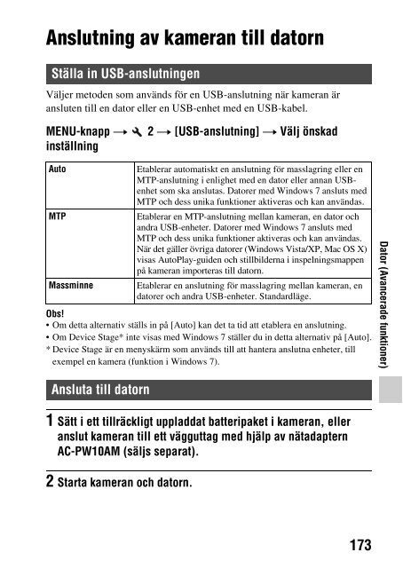 Sony SLT-A65VY - SLT-A65VY Consignes d&rsquo;utilisation Su&eacute;dois