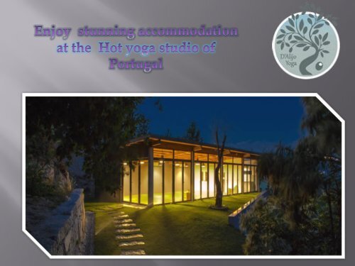 Enjoy stunning accommodation at the  Hot yoga studio of Portugal