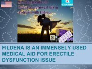 FILDENA IS AN IMMENSELY USED MEDICAL AID FOR ERECTILE DYSFUNCTION ISSUE