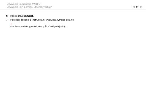 Sony VPCF12E1E - VPCF12E1E Mode d'emploi Polonais