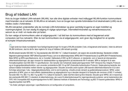 Sony VGN-NW21MF - VGN-NW21MF Mode d'emploi Danois