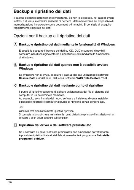 Sony VGN-NW21MF - VGN-NW21MF Guide de d&eacute;pannage Italien