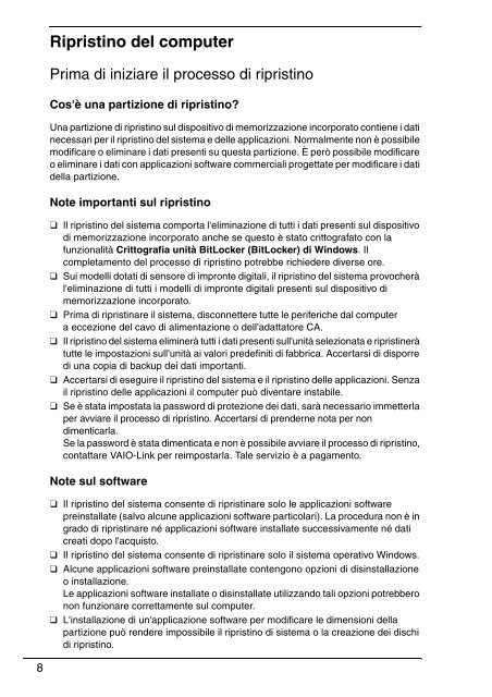 Sony VGN-NW21MF - VGN-NW21MF Guide de d&eacute;pannage Italien