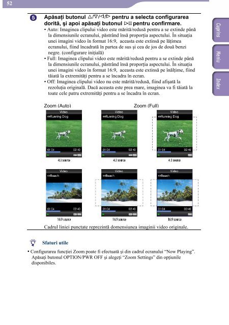 Sony NWZ-A818 - NWZ-A818 Mode d'emploi Roumain