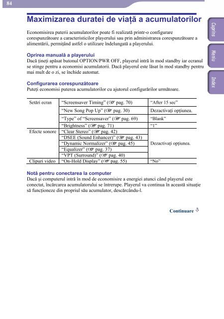 Sony NWZ-A818 - NWZ-A818 Mode d'emploi Roumain