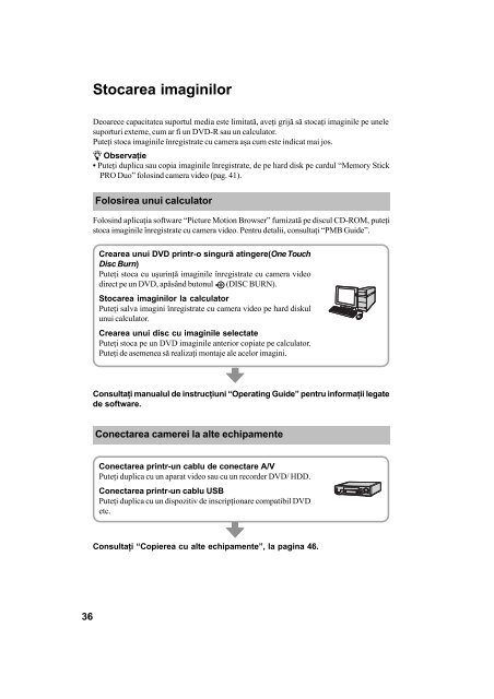 Sony DCR-SR65E - DCR-SR65E Mode d'emploi Roumain