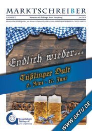 Marktschreiber Ausgabe 73 - Juni 2018