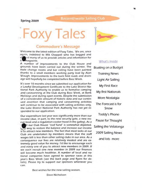 Foxy Tales 2009