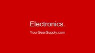 Electronics - YourGearSupply