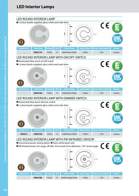 Maypole Lighting and Towing Catalogue RGB