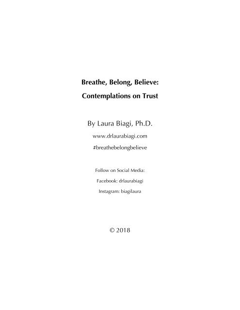 Dr.B, Breahte, Belong, Believe_Sample