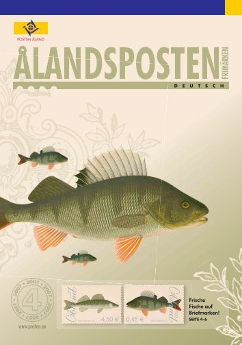 Bestellungen aus der Nr 4/2007 - Posten Åland