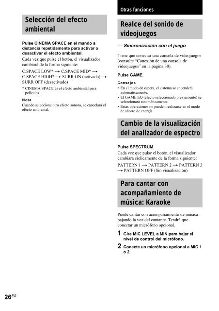 Sony MHC-VX333 - MHC-VX333 Consignes d&rsquo;utilisation Espagnol