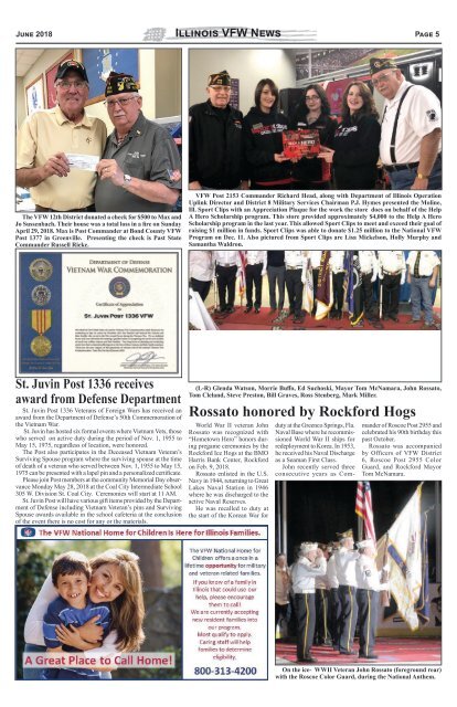 Illinois VFW News - June 2018