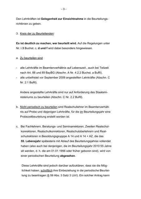 KMS - Periodische Beurteilung 2010 - BRLV