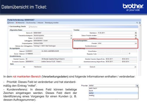 ID Sample Presentation - Brother International GmbH