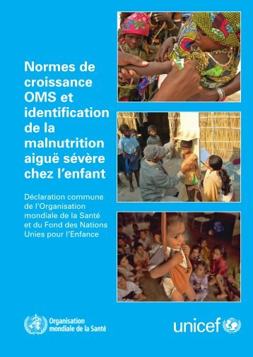 Normes de croissance OMS et identification de la malnutrition aiguë ...